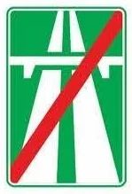 5.4 «Суурин газрын төгсгөл»-5.3 тэмдэг бүхий нутаг дэвсгэрээс гарч байгааг мэдээлнэ;